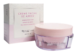Max Love Creme Facial De Arroz