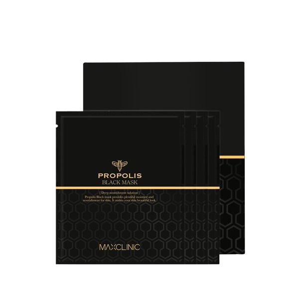 MAXCLINIC Propolis Black Mask - 1pc
