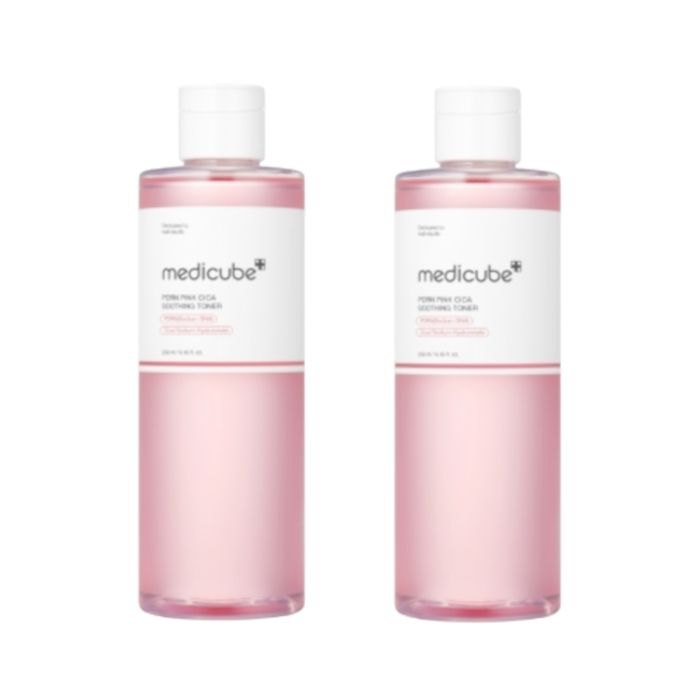 medicube PDRN Pink Cica Soothing Toner - 250ml (2ea) Set