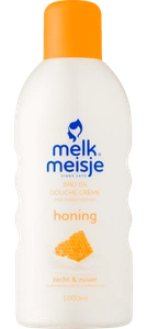 Melkmeisje Honing Bad & Douche Crème
