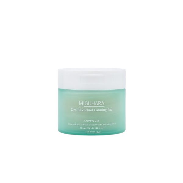MIGUHARA Cica Bakuchiol Calming Pad - 150ml/ 70ea
