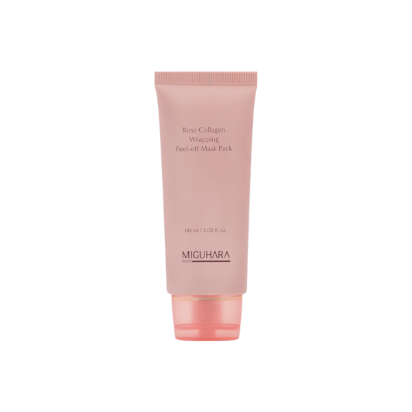 MIGUHARA Rose Collagen Wrapping Peel-off Mask Pack - 60ml