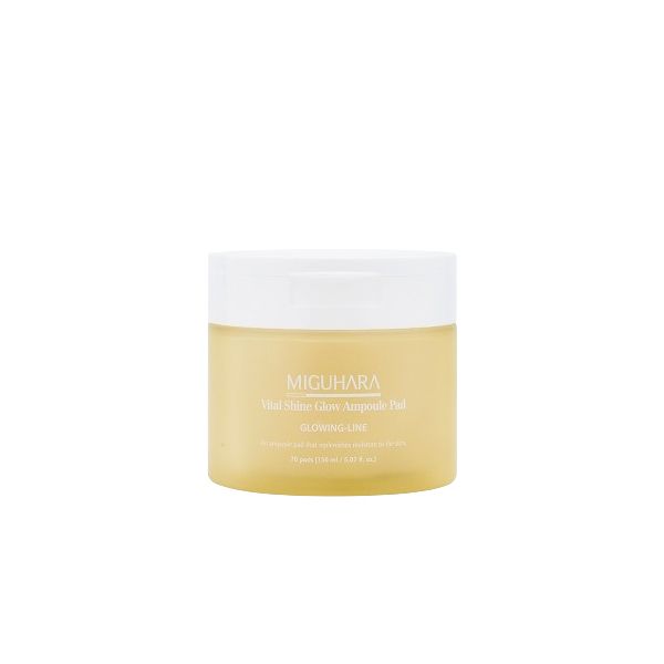 MIGUHARA Vital Shine Glow Ampoule Pad - 150ml/ 70ea