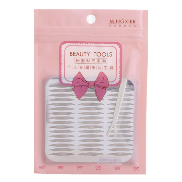 MINGXIER Glue-Free Lace Double Eyelid Tape - Olives - 240sets