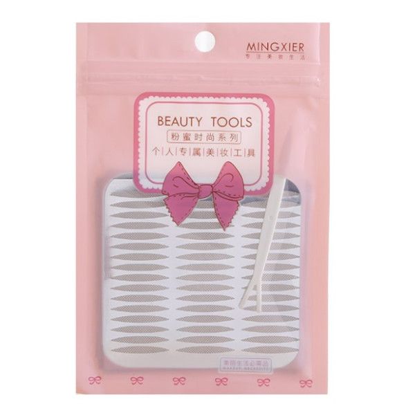 MINGXIER Glue-Free Lace Double Eyelid Tape - Olives - 72sets