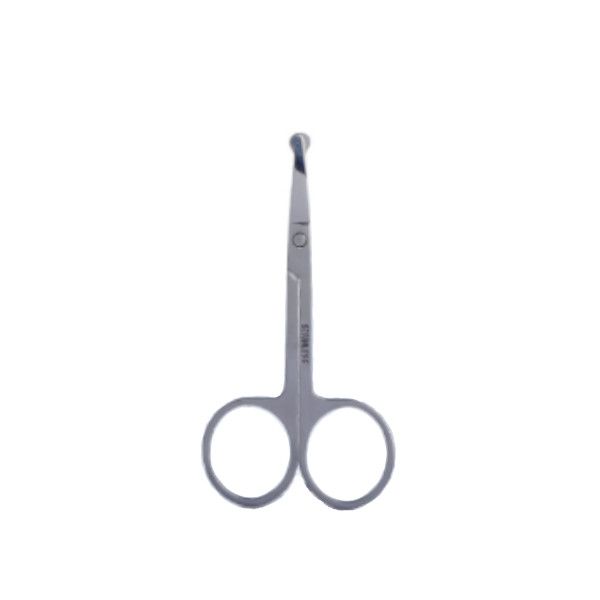 MINGXIER Stainless Steel Safety Round Tip Scissors - 1pc