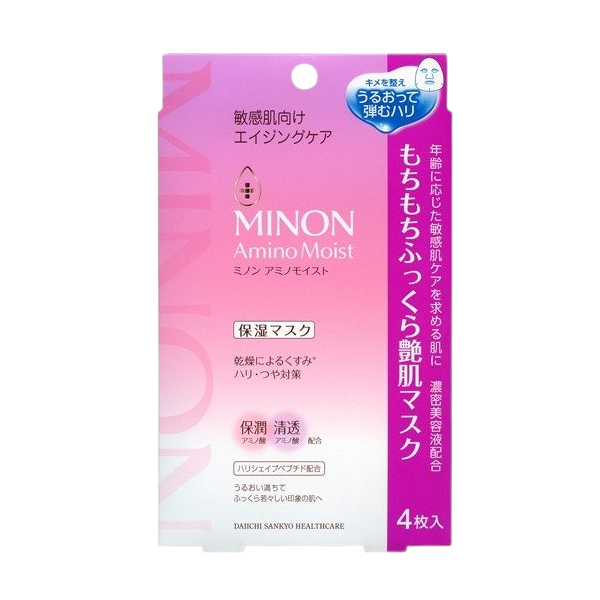 Minon Amino Moist Aging Care Mask - 4pcs