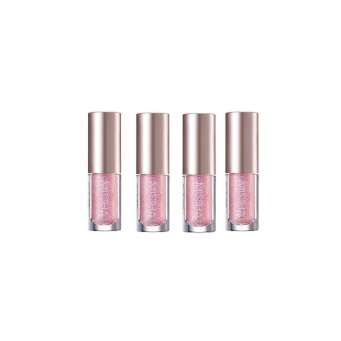 MISSHA Glitter Prism Liquid Eye Shadow (Topper) - 3g - 03 Space Odyssey (4ea) Set