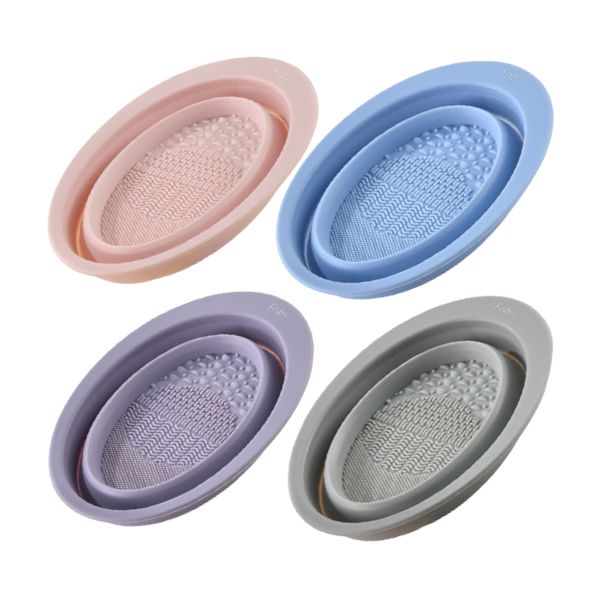 MissLady Collapsible Make Up Brush Cleansing Pot - 1pc