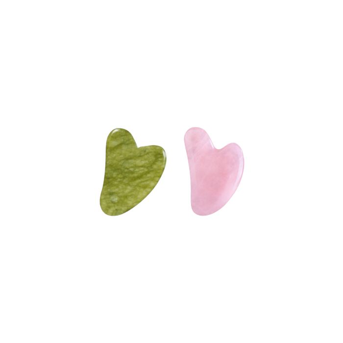 MissLady Scraping Board Gua Sha Massage Tool (Heart-shaped) - 1pc - Grass Green X MissLady - Scraping Board Gua Sha Massage Tool (Heart-shaped) - 1pc - Pink