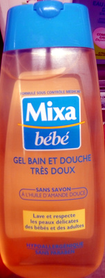 Gel bain et douche très doux