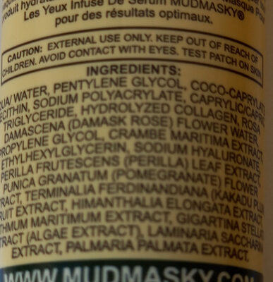 Mudmasky Moisture Boost Vitamin Boost