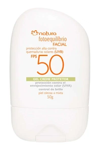 Natura Fotoequilibrio Facial FPS 50 Gel Crema Protector