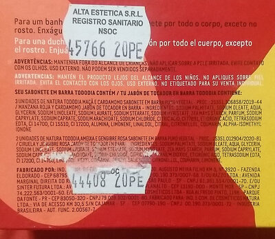 Jabón de tocador Tododía