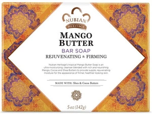 Nubian Heritage Mango Butter Bar Soap