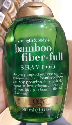 Bamboo fiver-full shampoo