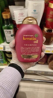 Keratin oil shampoo