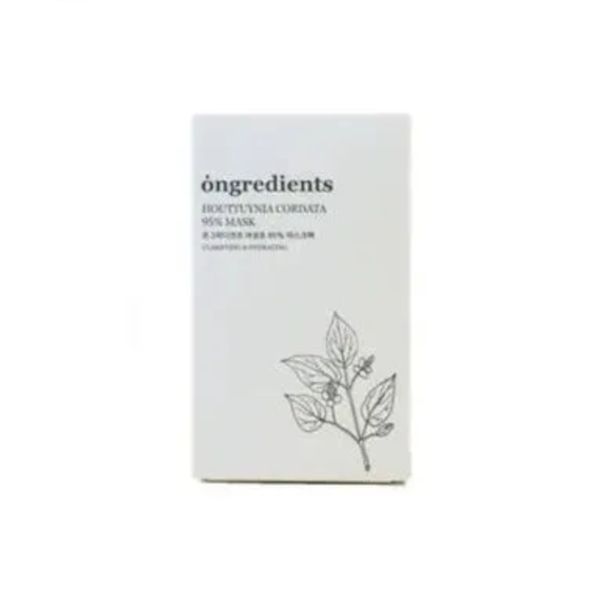 ongredients Houttuynia Cordata 95% Mask Set - 20g x 5 PCS