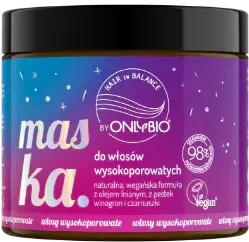 ONLYBIO Maska Do Włosów Wysokoporowatych