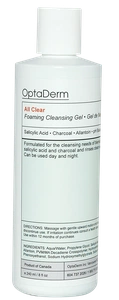 Optaderm All Clear Foaming Cleansing Gel