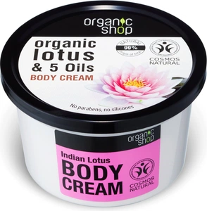 Organic Shop Indian lotus body cream