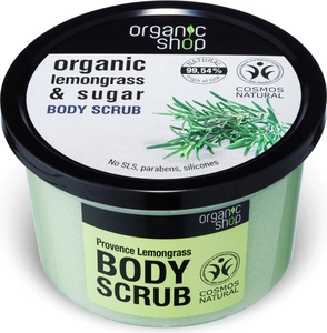 Organic Shop Lemongrass & Sugar Body Scrub