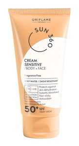 Oriflame Cream Sensitive Body + Face Spf 50+ Very High