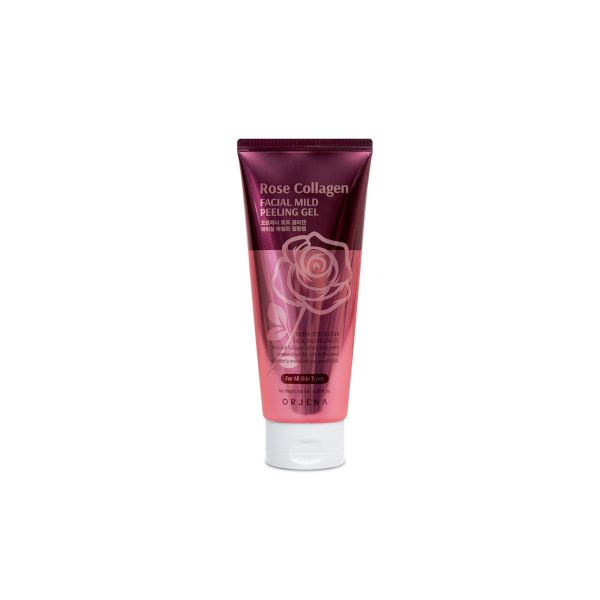 ORJENA Facial Mild Peeling Gel - Rose Collagen - 180ml