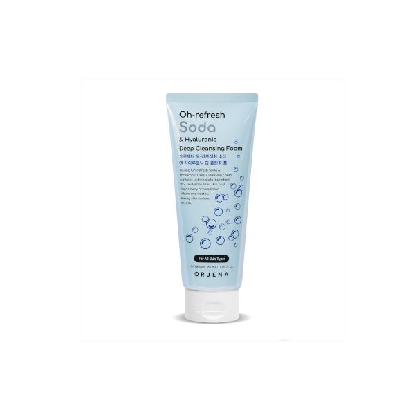 ORJENA Oh-Refresh Soda & Hyaluronic Deep Cleansing Foam - 180ml