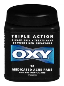 OXY Triple Action Acne Cleansing Pads