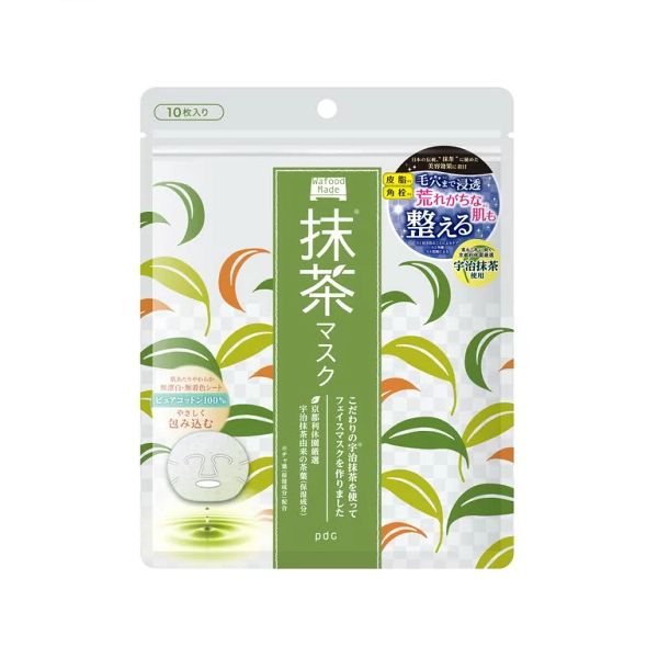pdc Wafood Made - Uji Matcha Mask - 10pcs