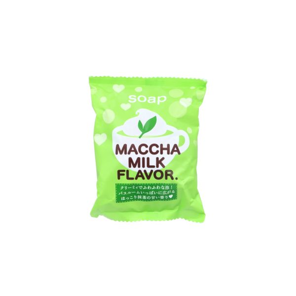 PelicanSoap Maccha Milk Flavor Soap - 80g