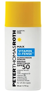 Peter Thomas Roth Max Vitamin D-fense Sunscreen Serum Broad Spectrum SPF 50