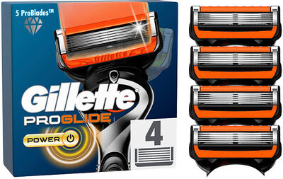 Fusion Blader Proglide Power 4stk Gillette