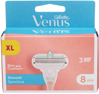 Barberblader Venus Smooth Sensitive 8 stk