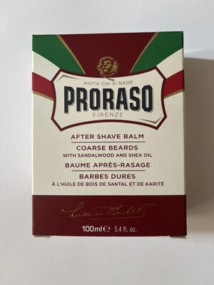 After Shave Balm, Coarse Beards