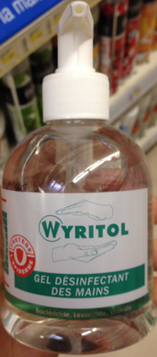 Gel désinfectant des mains