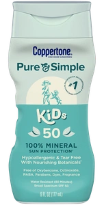 Pure and Simple Kids 100% Mineral Sun Protection