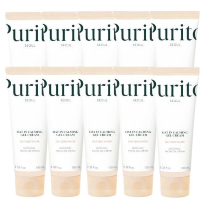 Purito SEOUL Oat-In Calming Gel Cream - 100ml (10ea) Set