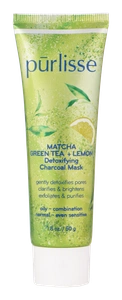 Purlisse Matcha Green Tea + Lemon Detoxifying Charcoal Mask