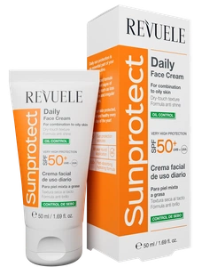 Revuele Sunprotect Daily Face Cream Oil Control SPF 50+