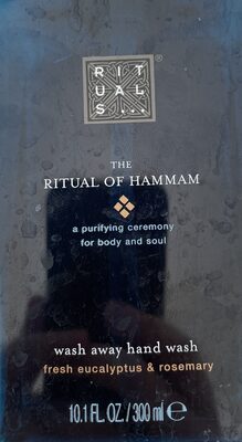 The Ritual of Hammam Hand Wash (Fresh Eucalyptus & Resemary)