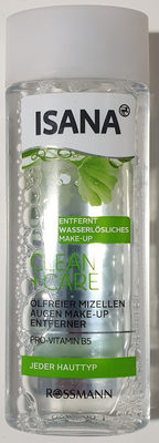 Clean Care ölfreier Mizellen Augen Make-up Entferner