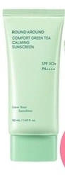 ROUNDA’ROUND Comfort Green Tea Calming Sunscreen
