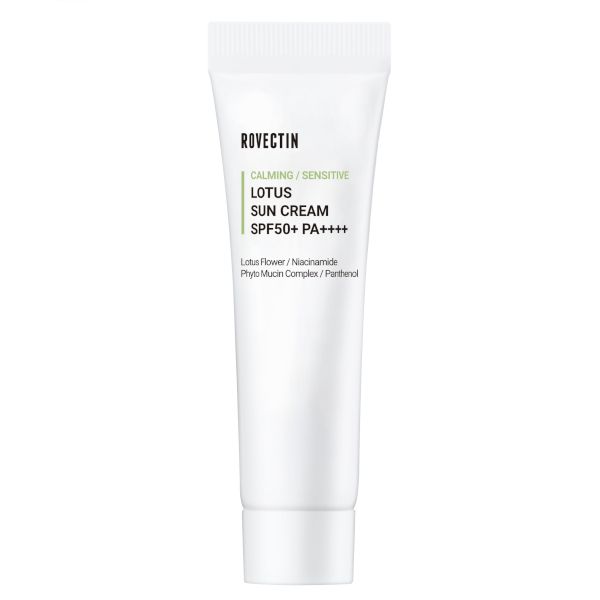 ROVECTIN Calming Lotus Sun Cream SPF50+ PA++++ - 10ml