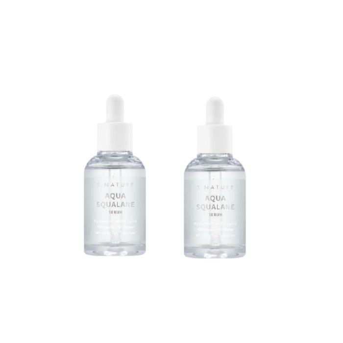 S.NATURE Aqua Squalane Serum - 50ml (2ea) Set