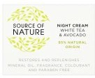(Sainsburys) Source of Nature Source Of Nature Day Cream White Tea & Liquorice