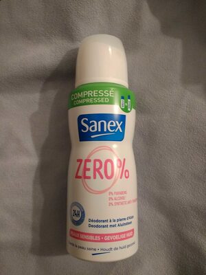 Zero% Déodorant à la pierre d'alun