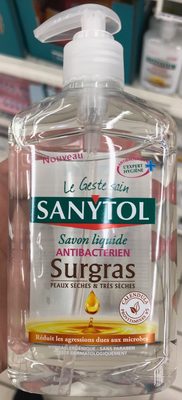 Savon liquide antibactérien surgras