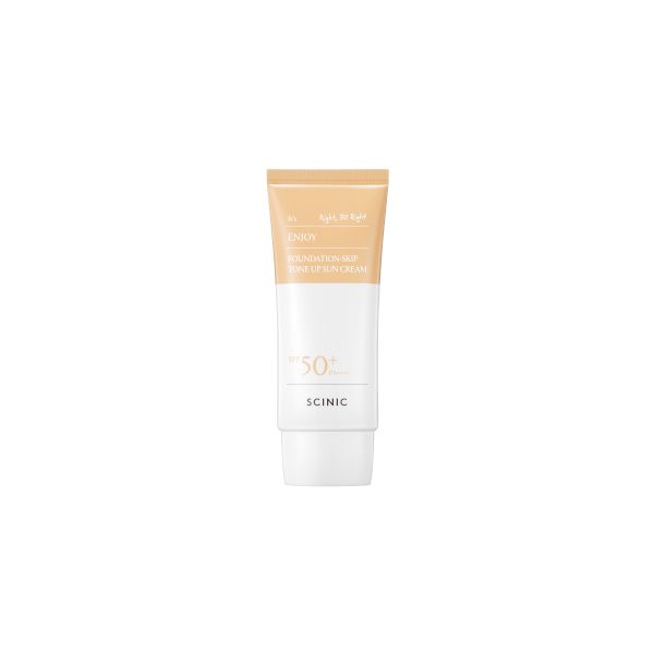 SCINIC Enjoy Foundation-Skip Tone Up Sun Cream SPF50+ PA++++ - 50g